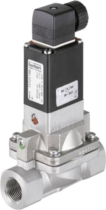 Produktbild Bürkert 2/2-Wege-Magnetventil, vorgesteuert mit mediengetrenntem Pilotventil (Gehäuse)