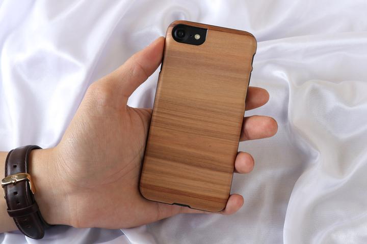 Produktbild Man.Wand &WOOD case for iPhone 7/8 cappuccino juodas (Apple iPhone 7)