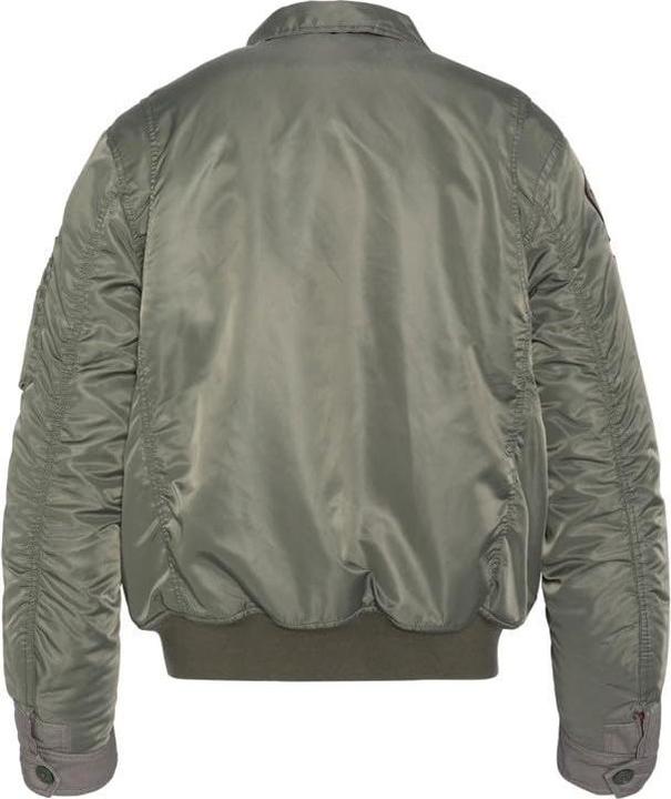 Immagine prodotto Schott Nyc Giacca con patch militari, polsini a bottone, colletto e cintura in costola (XL)