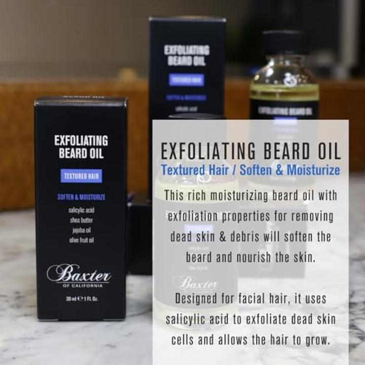 Image du produit Baxter of California Exfoliating Beard Oil 1 Fl Oz (30 ml)