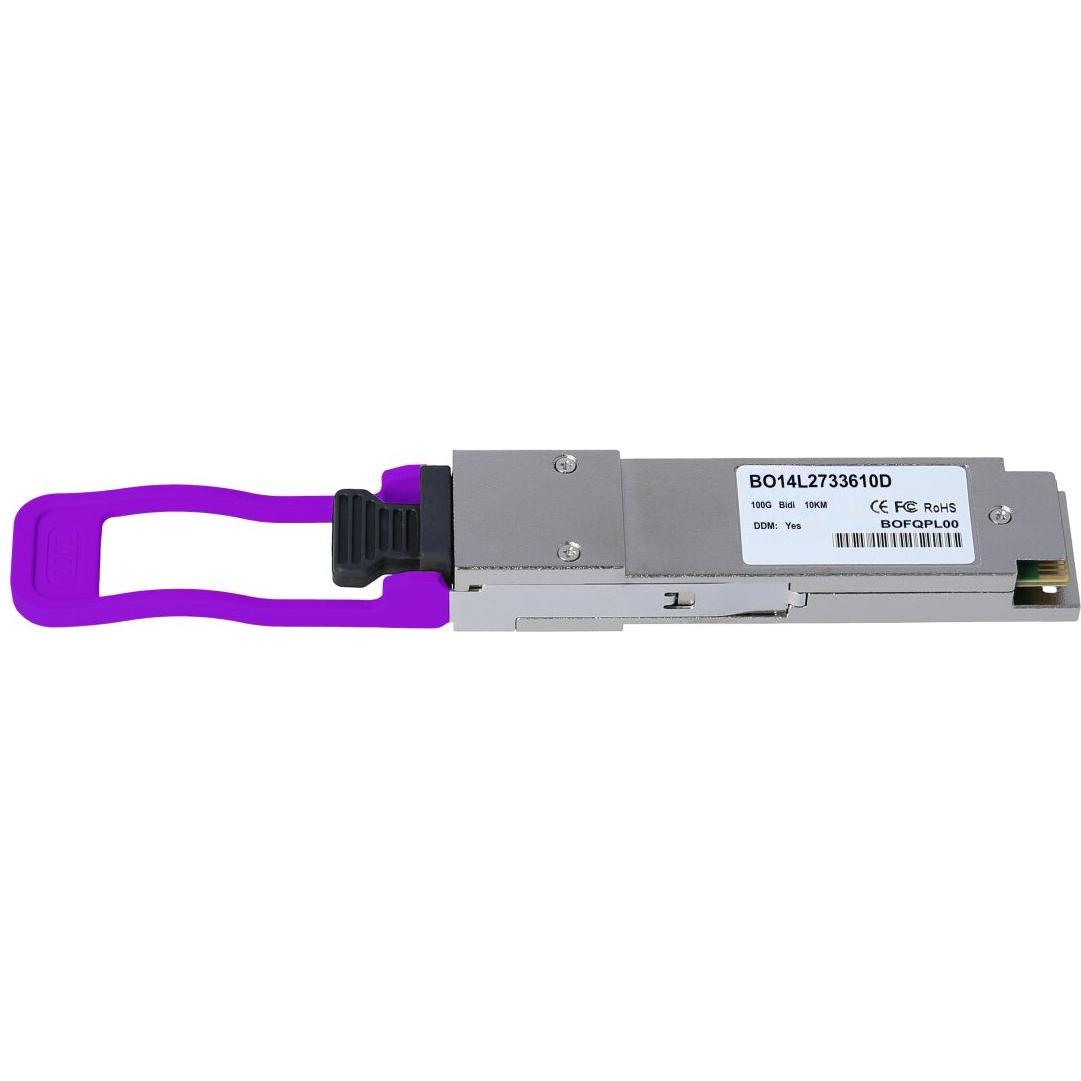Thumbnail - BlueOptics QSFP28 Bidi Transceiver 100GBASE-LR1-BX-U 10KM, Transceiver, Grau