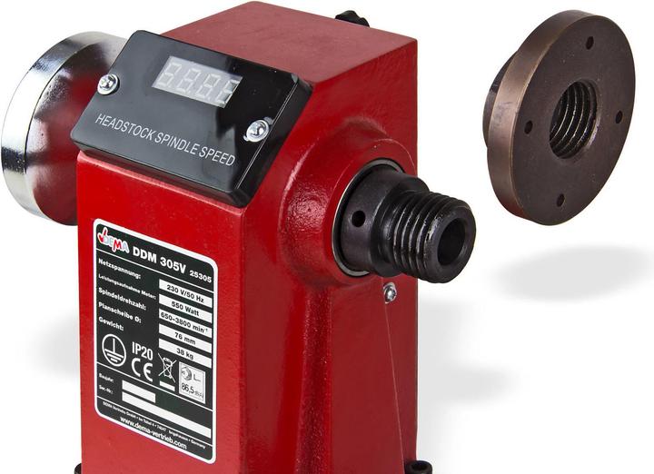 Actual product image Dema Wood Turning Machine / Wood Lathe 450mm
