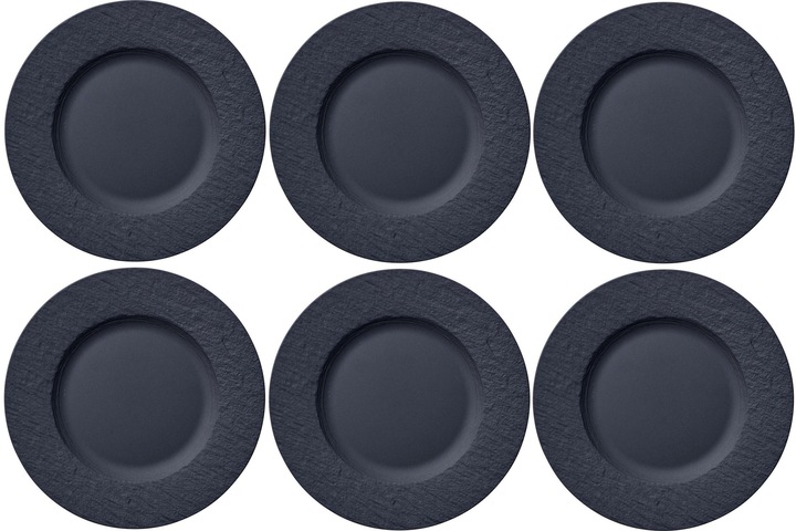 Produktbild Villeroy & Boch Teller Manufacture Rock (6 x, 22 cm)