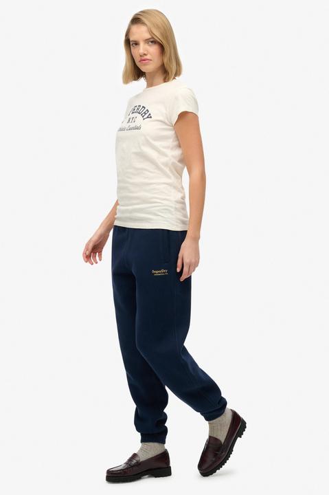 Image du produit Superdry Pantalon de survêtement à logo et chevilles resserrées Essential (S)