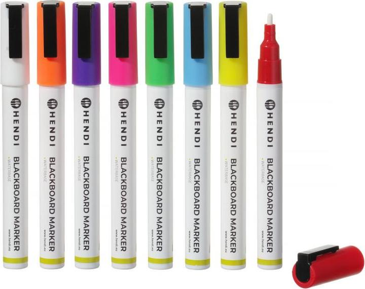 Produktbild Hendi Kreidemarker 3 mm Marker 1x weiss (8x)
