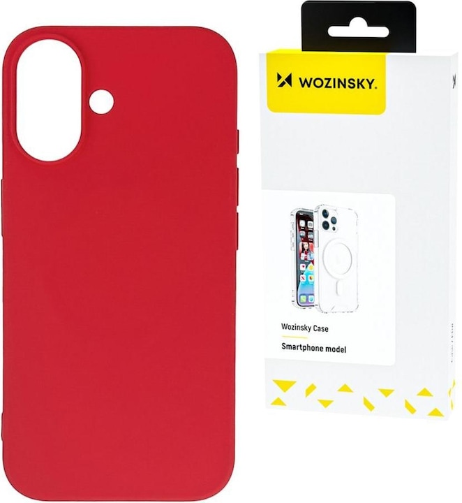Produktbild Wozinsky Silicone Case flexible silicone for Samsung Galaxy S25 Ultra - red (Samsung Galaxy S25 Ultra)