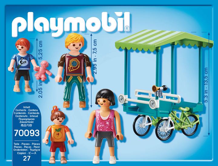 Image du produit Playmobil Vélo de famille (70093)