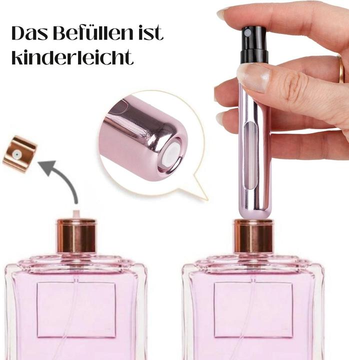 Produktbild Hermex Mini-Parfümzerstäuber-Set (Eau de Parfum, 8 ml)