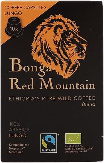 Produktbild Kaffa Bonga Red Mountain, Lungo (10 x Port.)