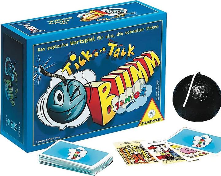 Produktbild Piatnik Tick Tack Bumm Junior (Deutsch, 2 - 12 Spieler)