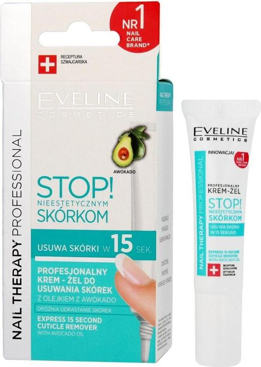 Produktbild Eveline Nail Therapy Soft And Healthy Cuticles Slide Into 12Ml Scorek Removal (12 ml)