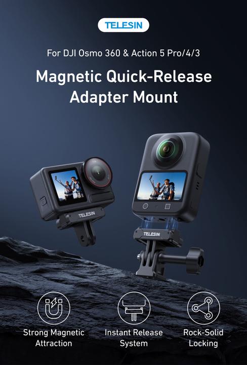 Image du produit Telesin Protective Cover Volledig Gesloten For DJI Osmo 360