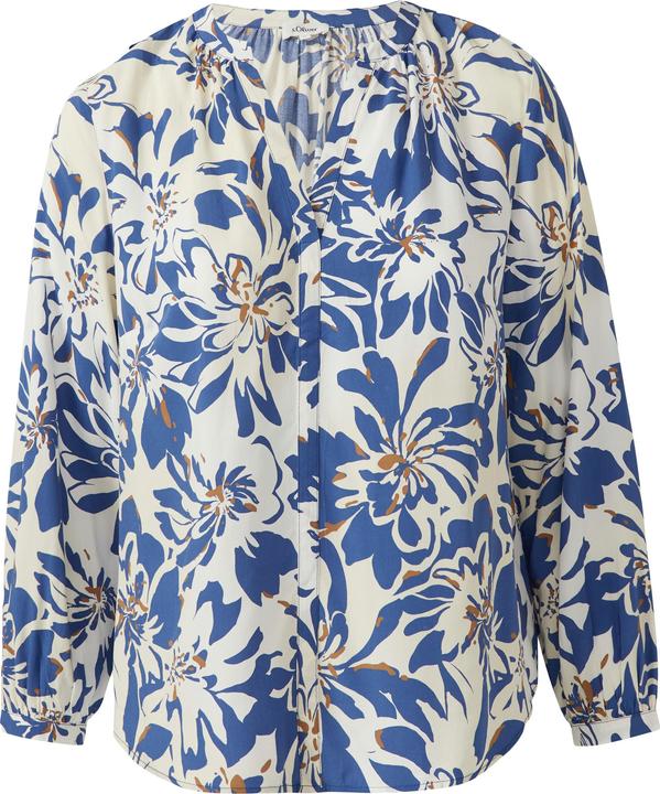 Immagine prodotto s.Oliver Bluse Tunikabluse aus Viskosemix mit All-over-Print (54)