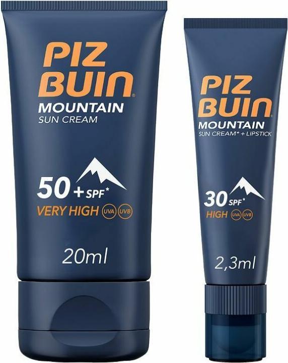 Immagine prodotto Piz Buin montagna (Stick solare, Crema solare, SPF 50+, 20 ml, 40 g)