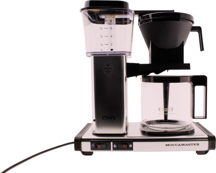 Actual product image Moccamaster Kaffemaskine, automatisk, poleret sølv