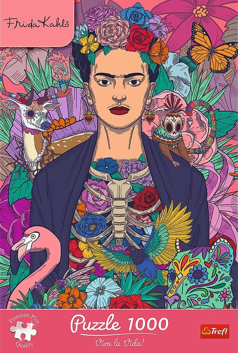 Produktbild Trefl Frida Kahlo: Aufblühende Seele - 1000-Teile-Puzzle (1000 Teile)