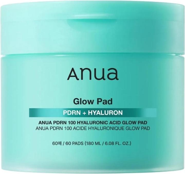 Actual product image Anua PDRN 100 Hyaluronic Acid Glow Pad (Facial cleansing wipes)