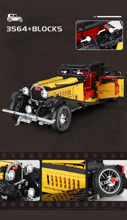 Produktbild Mould King Oldtimer "T50" - Klemmbausteine
