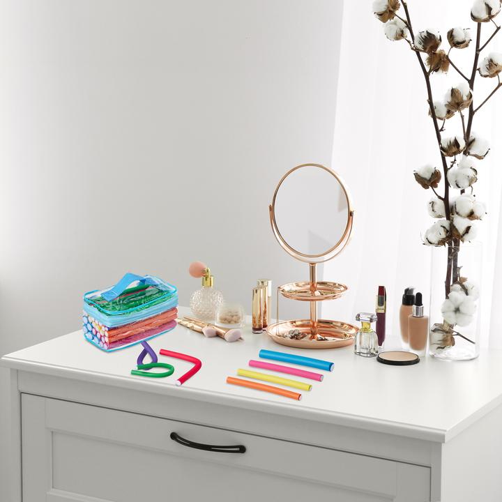 Image du produit Relaxdays Lot de 49 bigoudis