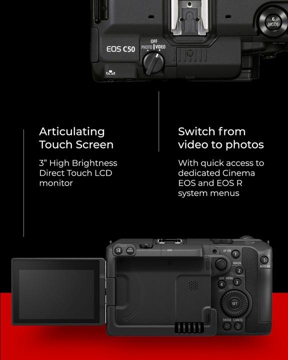 Produktbild Canon EOS C50 (32 Mpx, 60p)