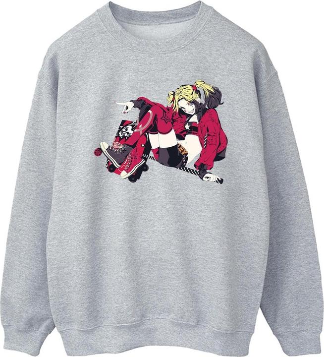 Immagine prodotto Felpa in cotone con pattini a rotelle Harley Quinn (3XL)