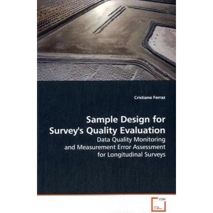 Sample Design for Survey's Quality Evaluation, Fachbücher