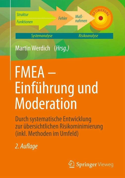 Produktbild FMEA - Einführung und Moderation (Deutsch, Martin Werdich, 2012)