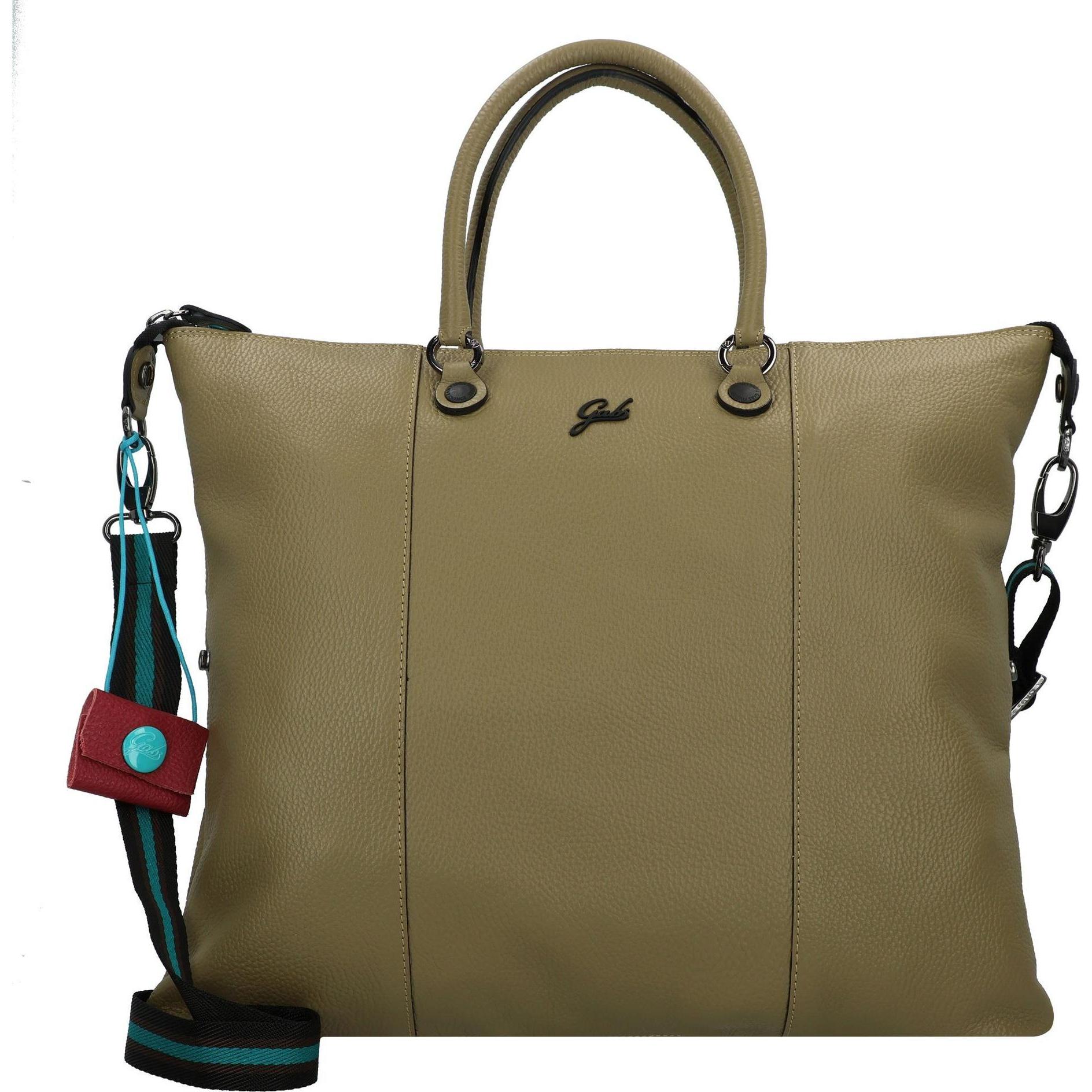 Gabs, Tasche, G3 Plus 5 in 1 Schultertasche Leder 43 cm, Beige, (1 l)
