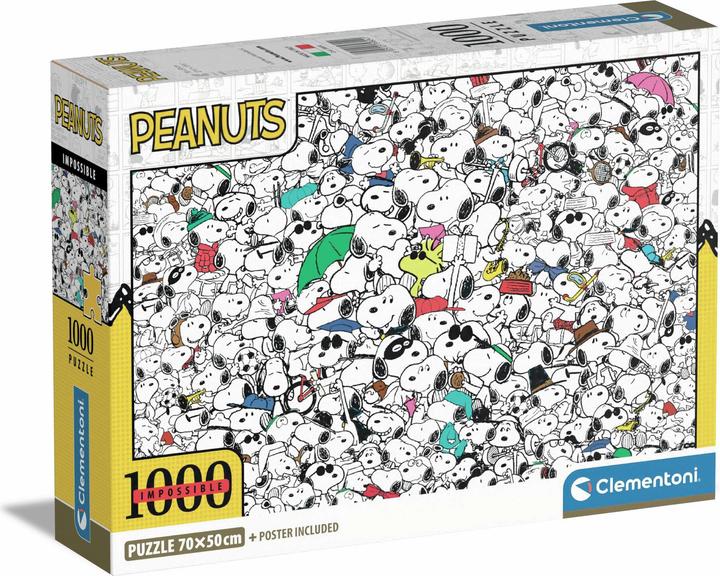 Clementoni Peanuts Snoopy (1000 Teile)