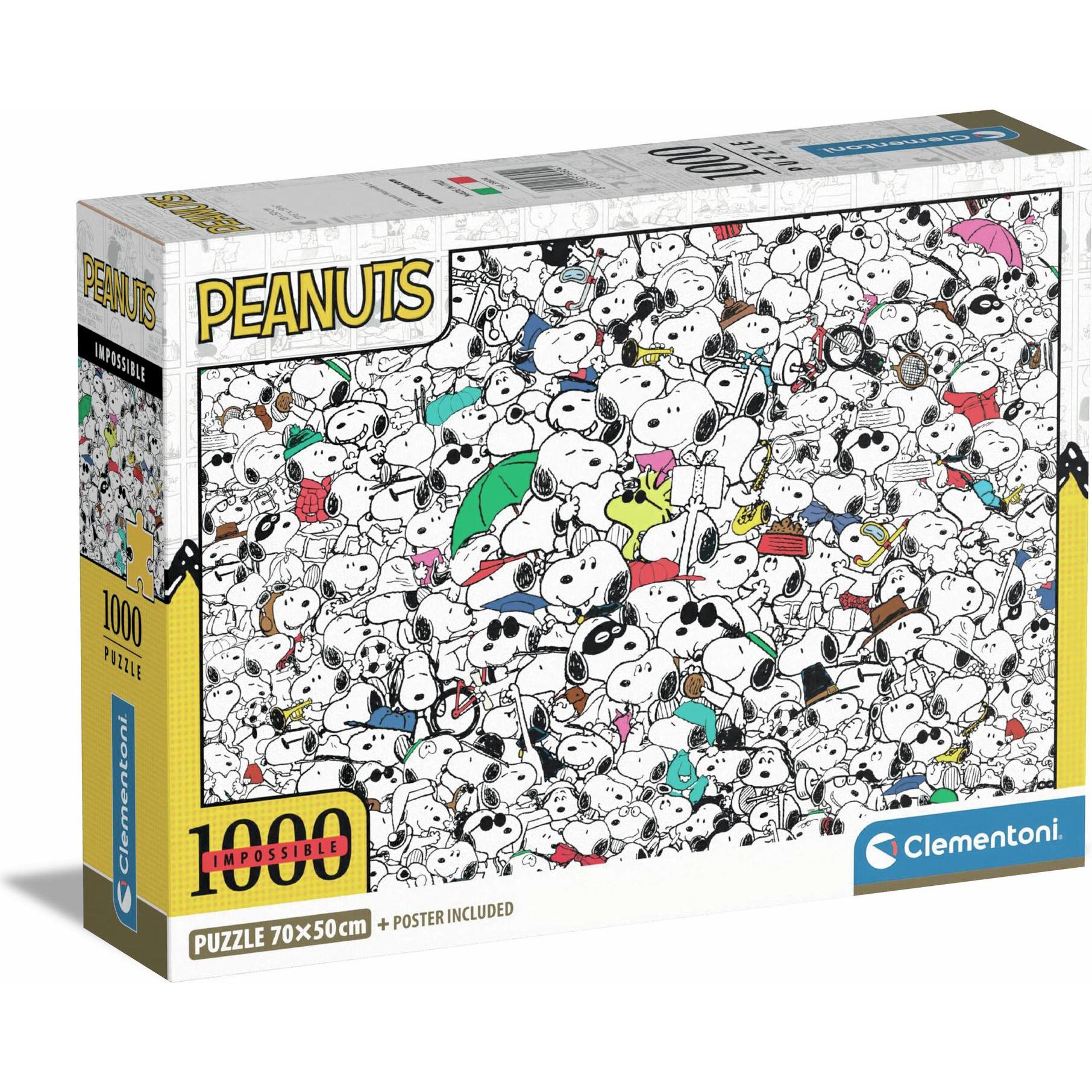 Clementoni Peanuts Snoopy (1000 pezzi)