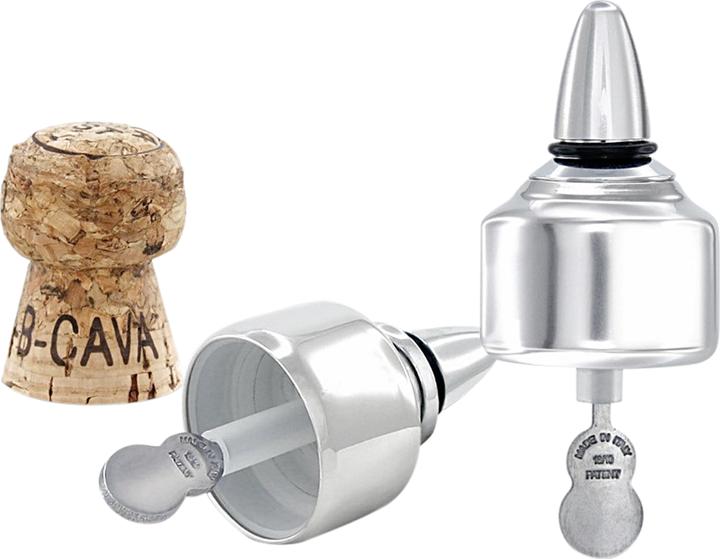 Actual product image Pulltex Inox Sparkling Wine Stopper