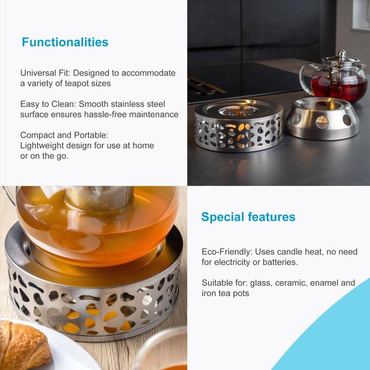 Produktbild Intirilife Teekannen Wärmer in SILBER