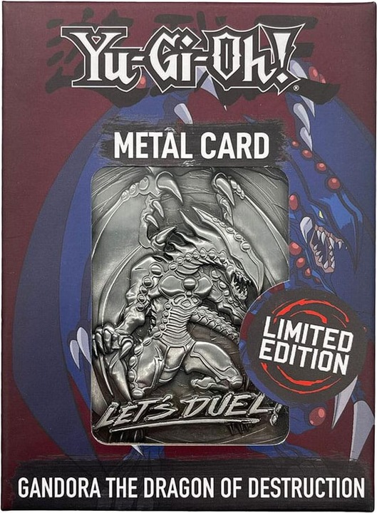 Actual product image Fanattik Yu-Gi-Oh! Lingot Gandora the Dragon Destruction Limited Edition