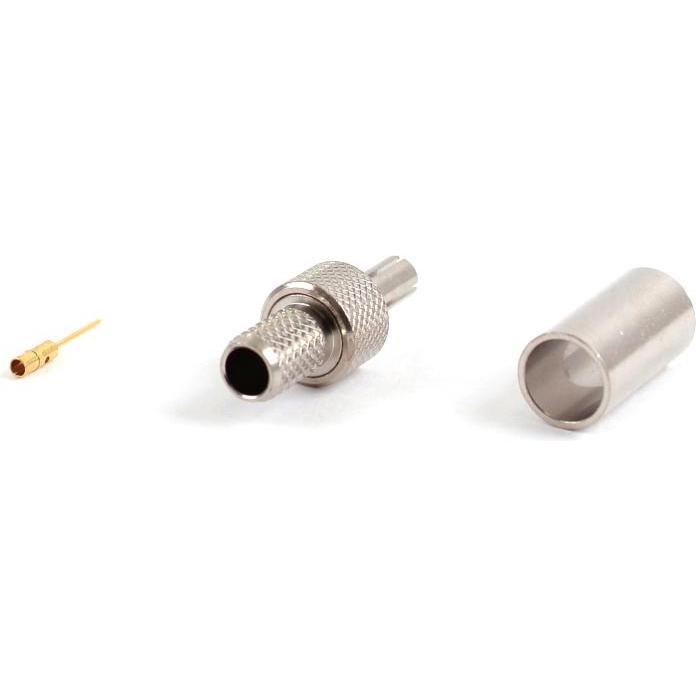 Thumbnail - Varia RCA-Stecker für RG59 Kabel, Crimp Version, Elektronikkabel + Stecker