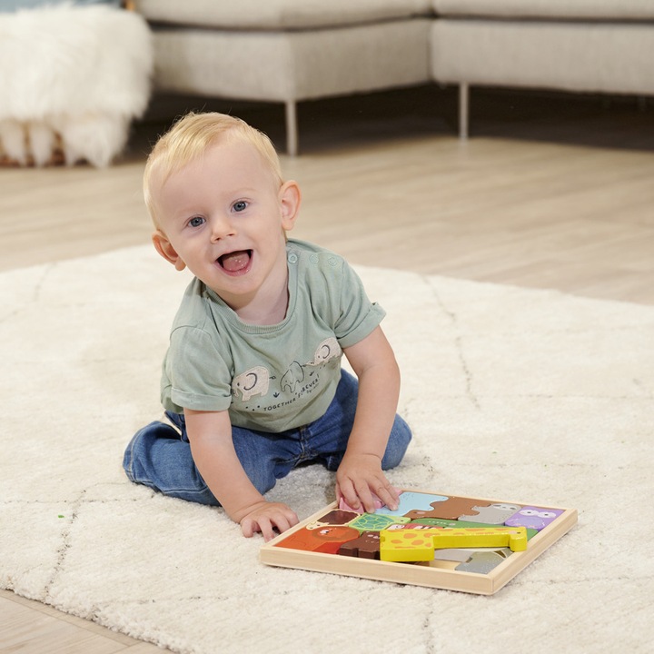 Actual product image Eichhorn EH Animal set in wooden box