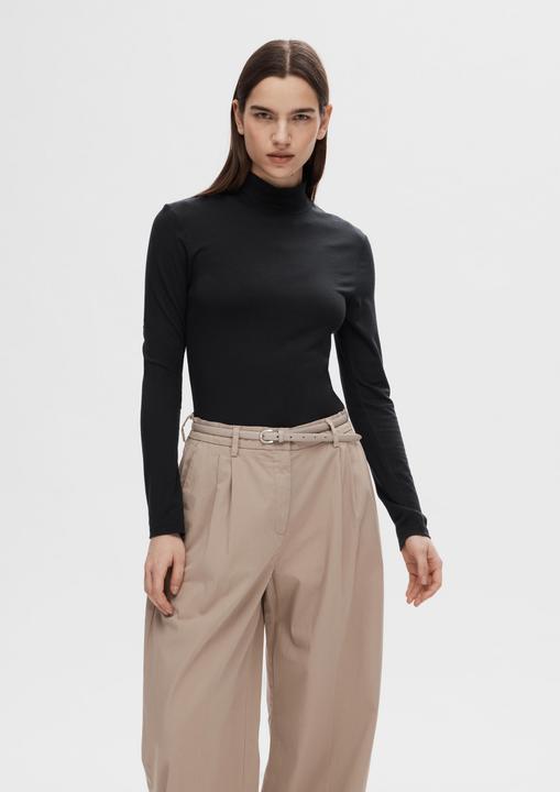 Immagine prodotto Selected Camicetta con collo alto in TENCEL™ LYOCELL (S)