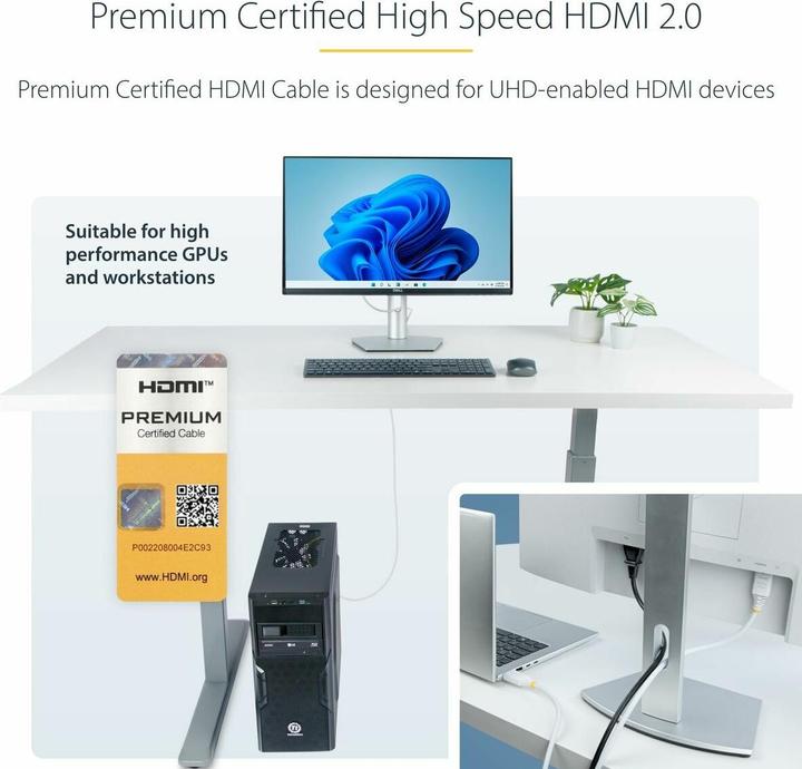Produktbild StarTech Certified HDMI Cable (3 m)
