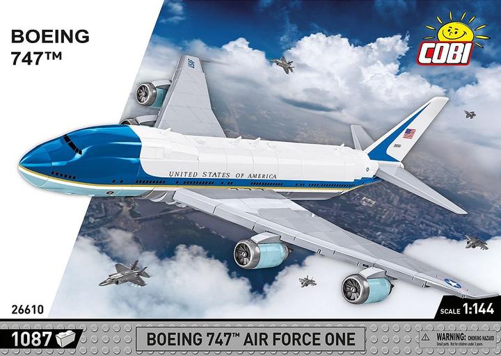 Actual product image Cobi Boeing 747 Air Force One