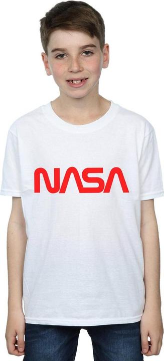 Immagine prodotto Nasa Modern Logo Maglietta Ragazzi (152, 158)