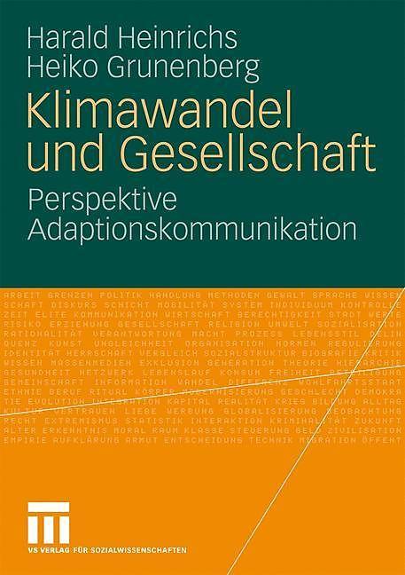 Produktbild Klimawandel und Gesellschaft (Deutsch, 2009)
