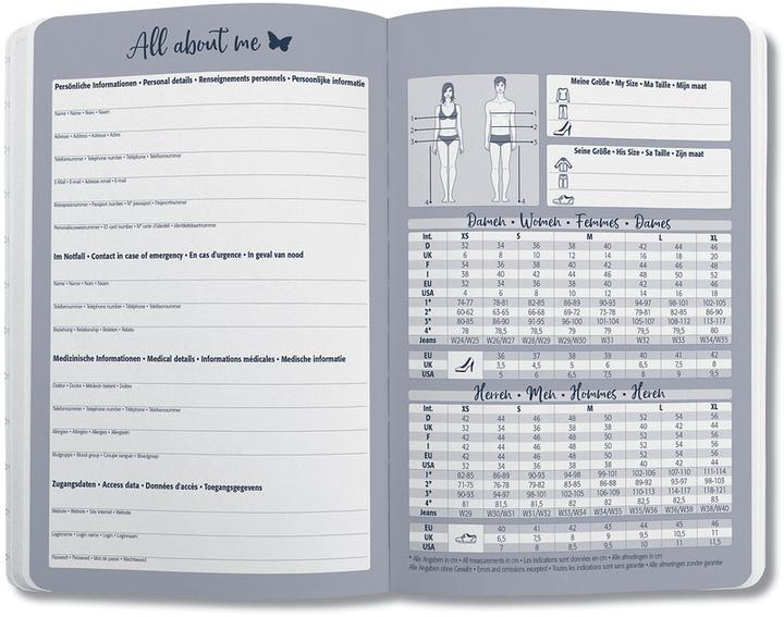 Image du produit Jolie Agenda Flair 2025 J5103 1W/2S aqua green ML A5 (A5, 1 semaine / 2 pages)