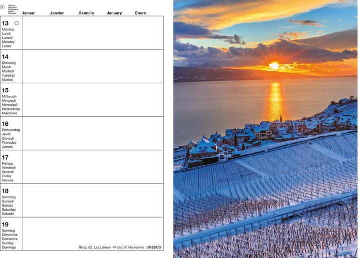 Produktbild Schweizer Foto-Almanach (15 x 21 cm, Harter Einband, Deutsch, Französisch, Spanisch, Italienisch, Englisch)