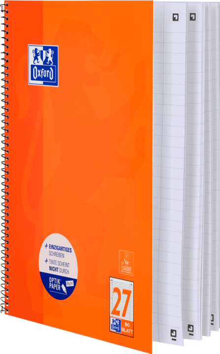 Produktbild Oxford Collegeblock (A4+, Liniert, Weicher Einband)