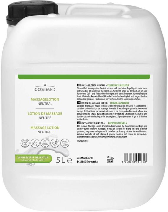 cosiMed Lotion de massage neutre, 5.0000 l