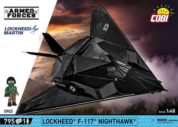 Actual product image Cobi F-117 Nighthawk