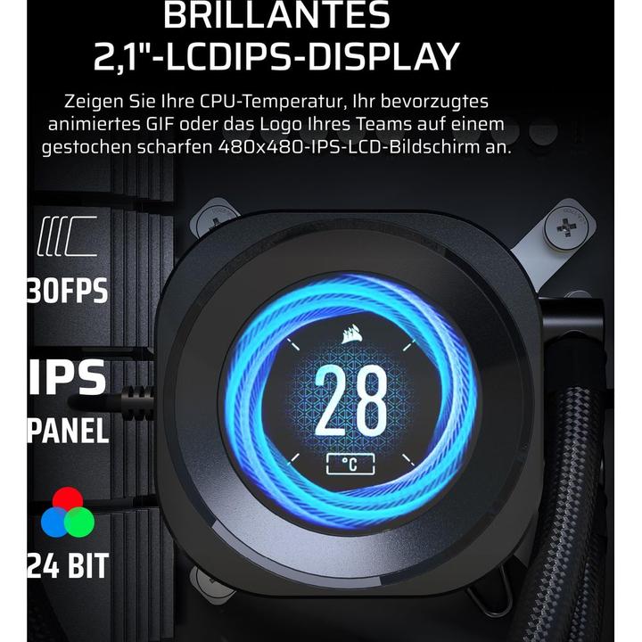 Actual product image Corsair Nautilus 360 RS LCD