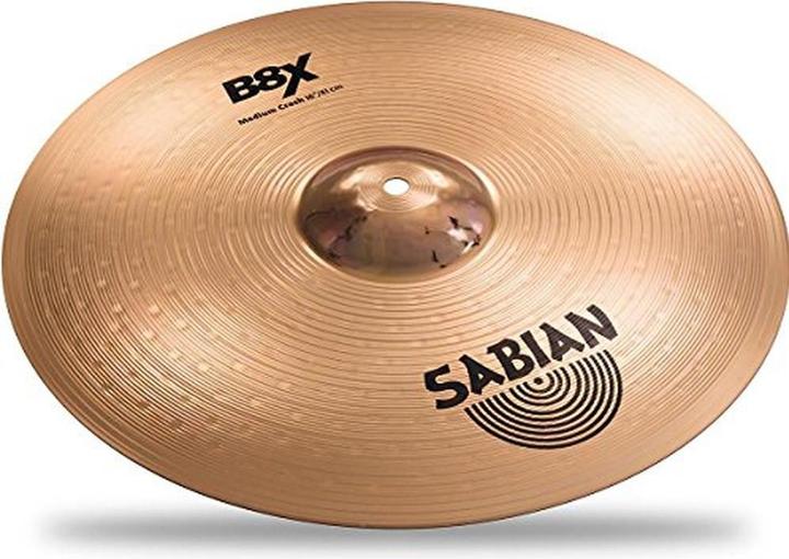 Produktbild Sabian SA B8X Medium Crash 16" (16", Becken)