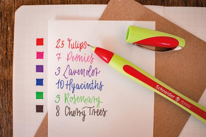 Actual product image Schneider Fineliner Xpress (Red, 1 x)