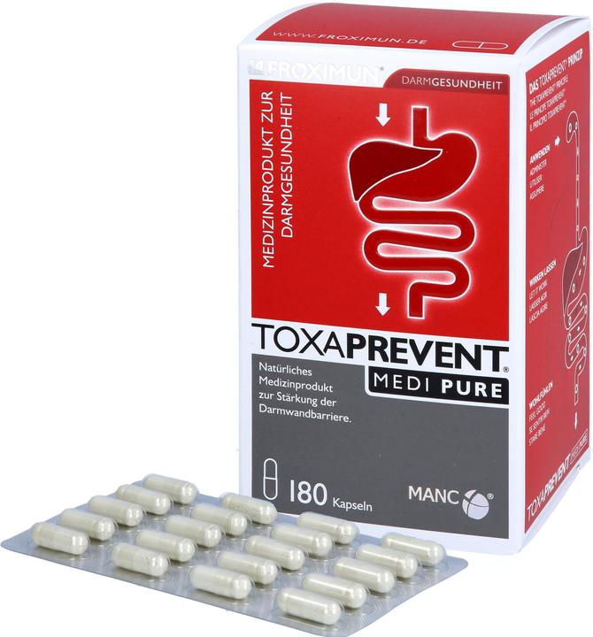 Produktbild Froximun Toxaprevent Medi Pure (180 Stück, Kapseln, 142 g)