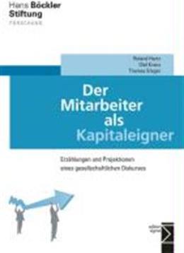 Produktbild Der Mitarbeiter als Kapitaleigner (Deutsch, Olaf Kranz, Ronald Hartz, Thomas Steger, 2009)